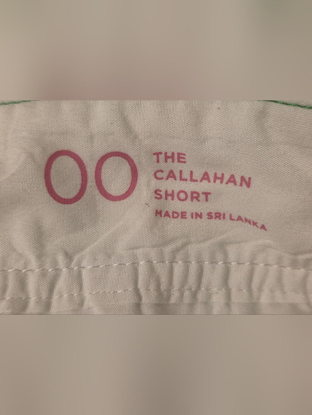 Lilly Pulitzer Women's Callahan Shorts White Cotton 5" Size 00 - Picture 5 of 7